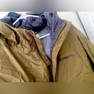 Columbia Omni Tech Lightweight Shell Windbreaker / Rain Jacket